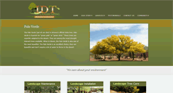 Desktop Screenshot of idtlandscaping.com